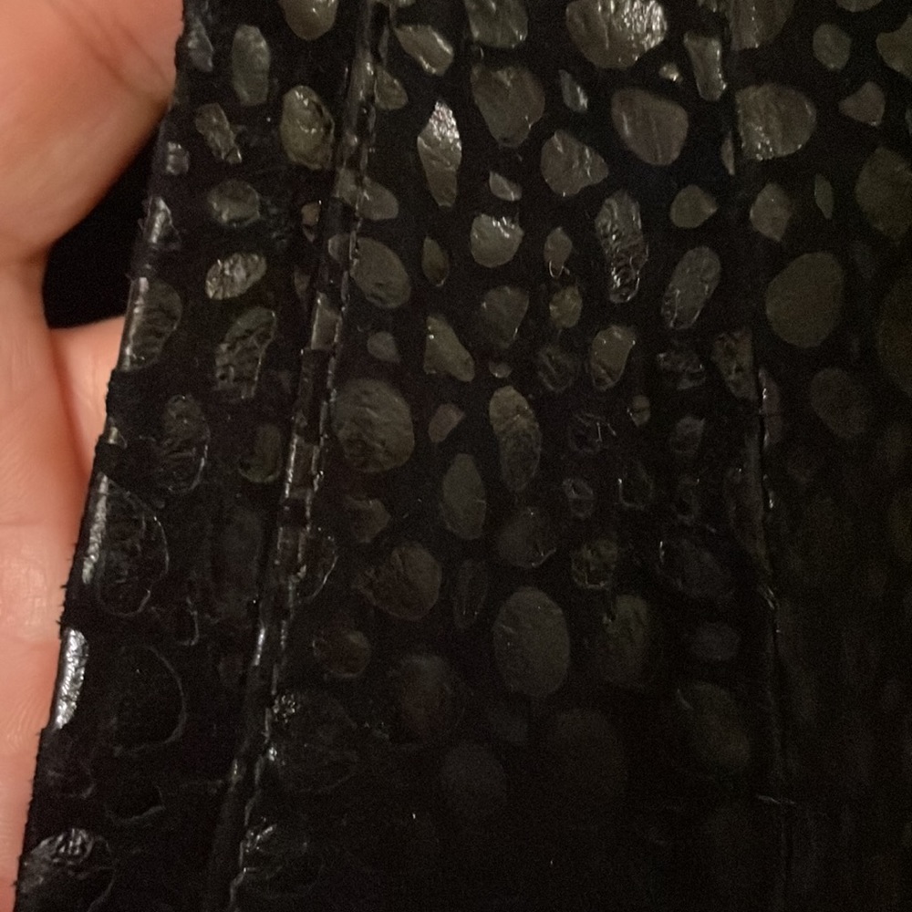 Steve Madden leopard printed genuine leather jacket - Picture 5 of 7